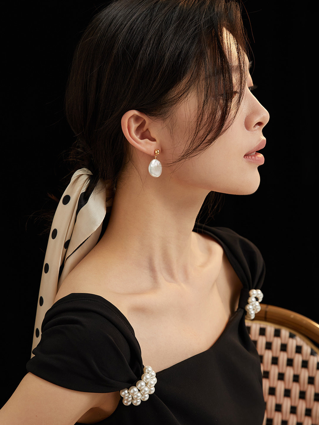 Baroque Earring