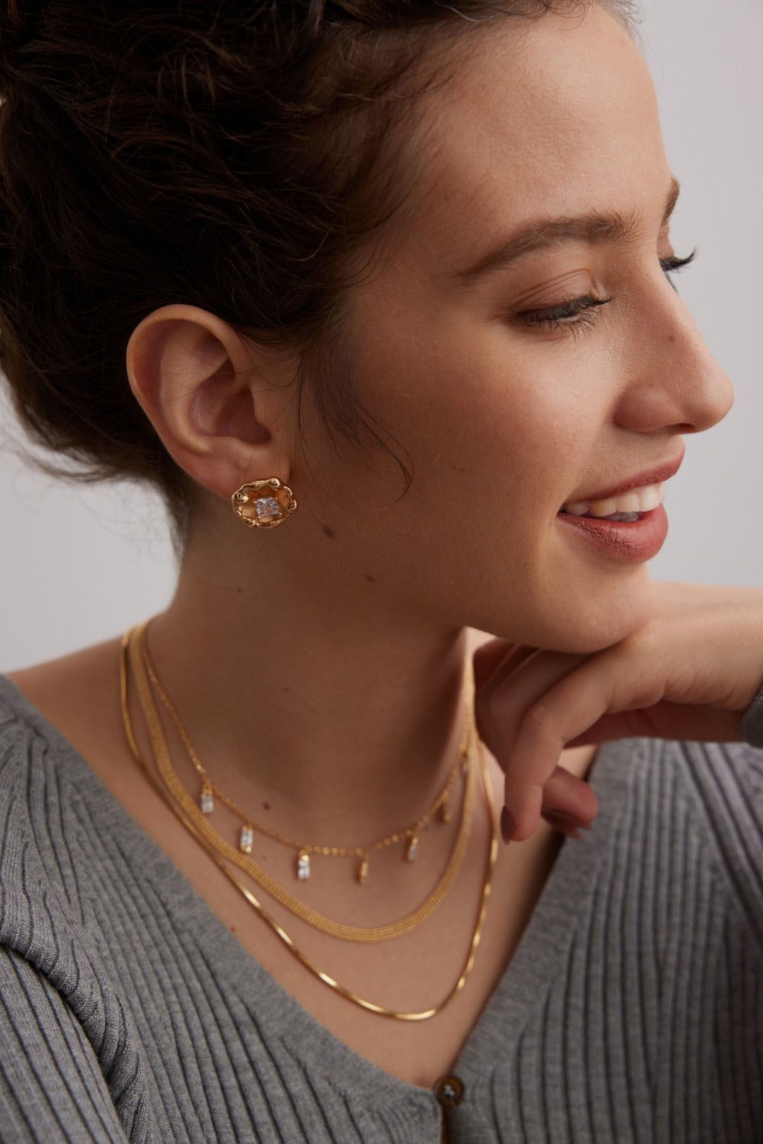 Classic Wide Silver Necklace