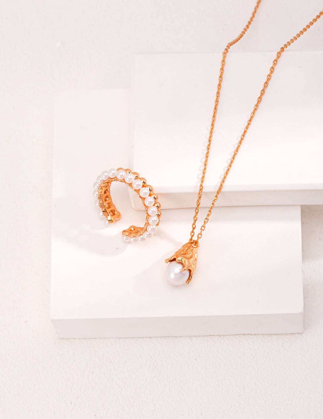 Silver Pearl Ring