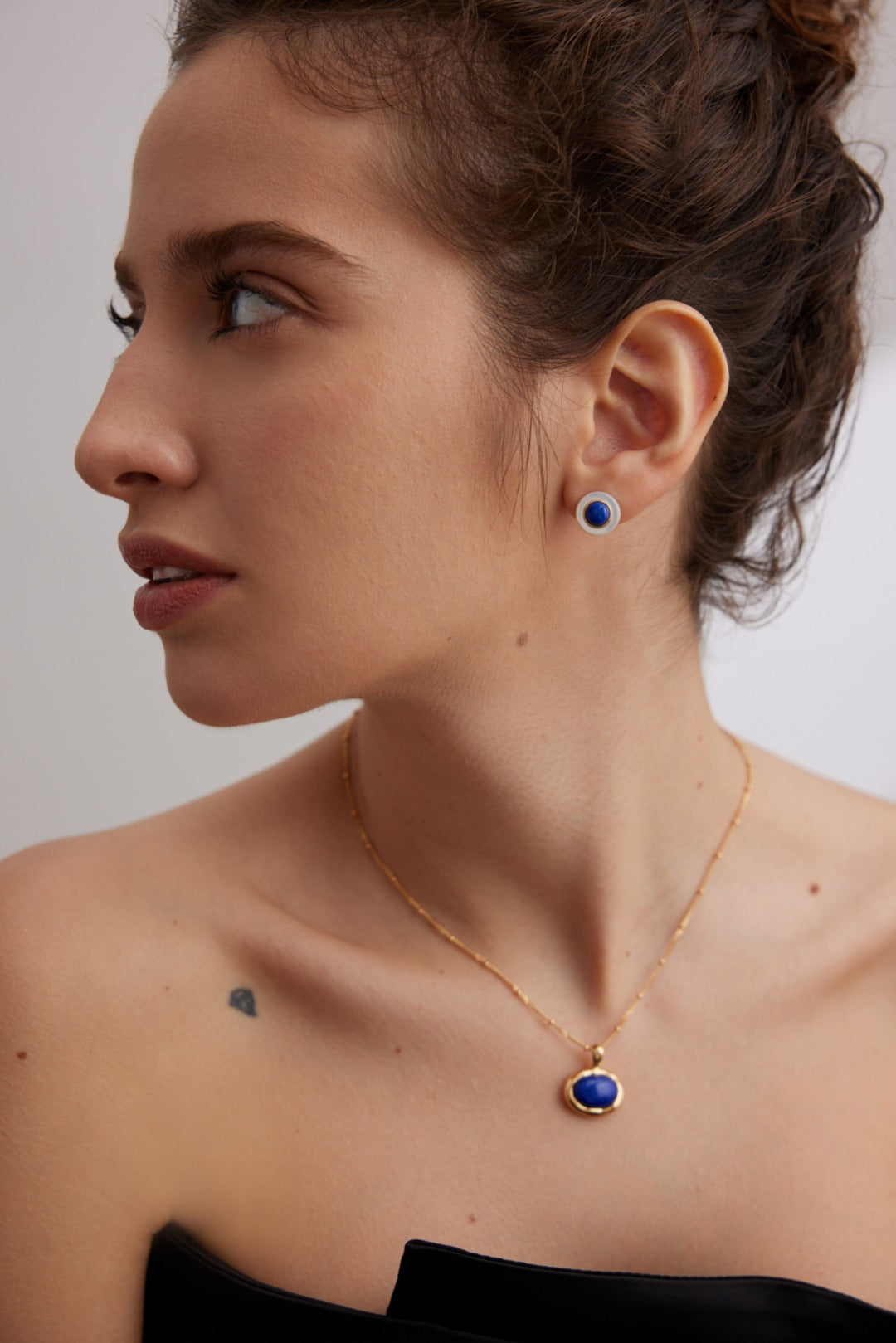 Lapis Lazuli Earring