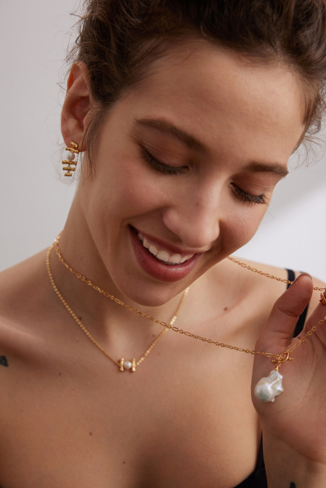 Baroque Long Necklace