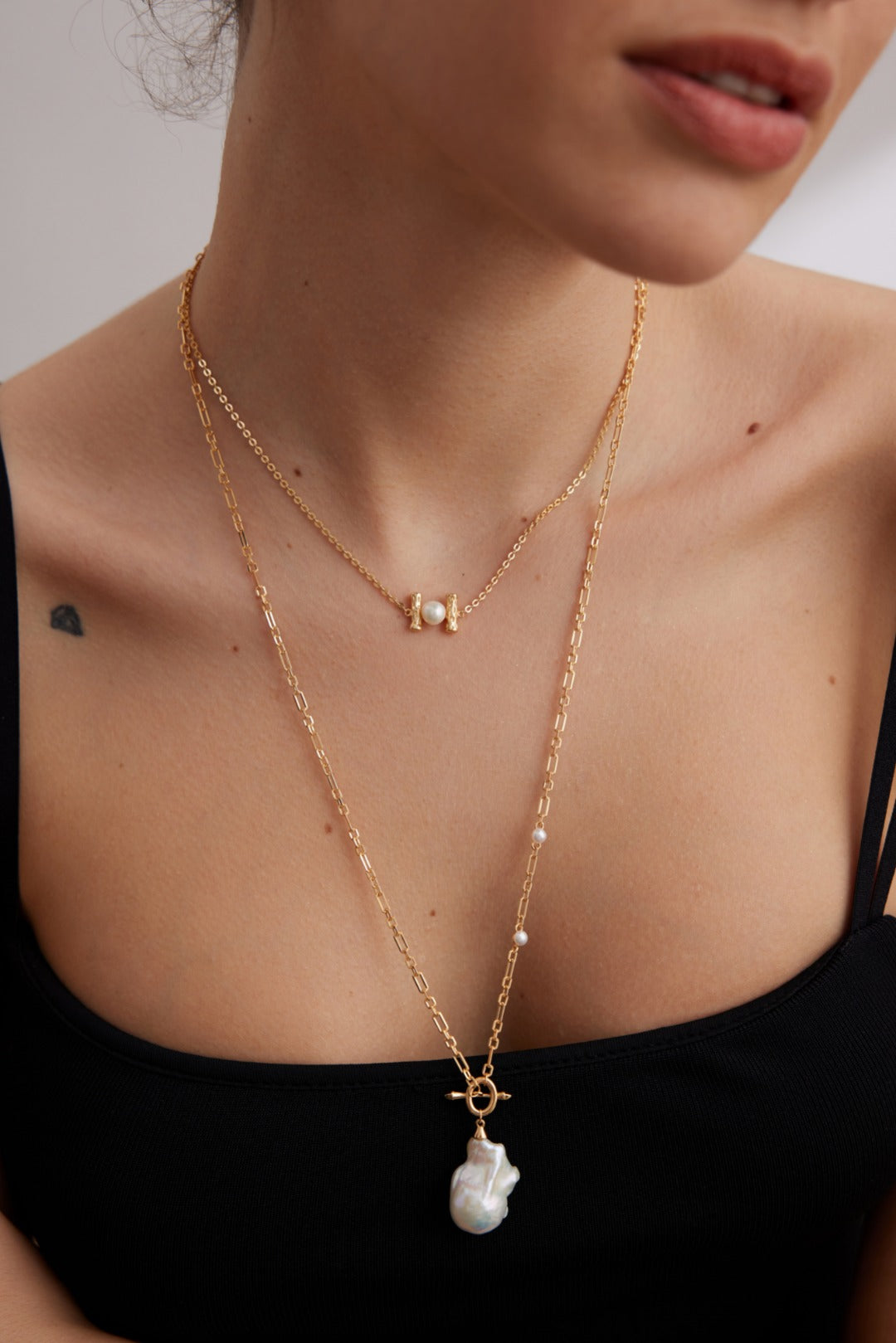 Baroque Long Necklace
