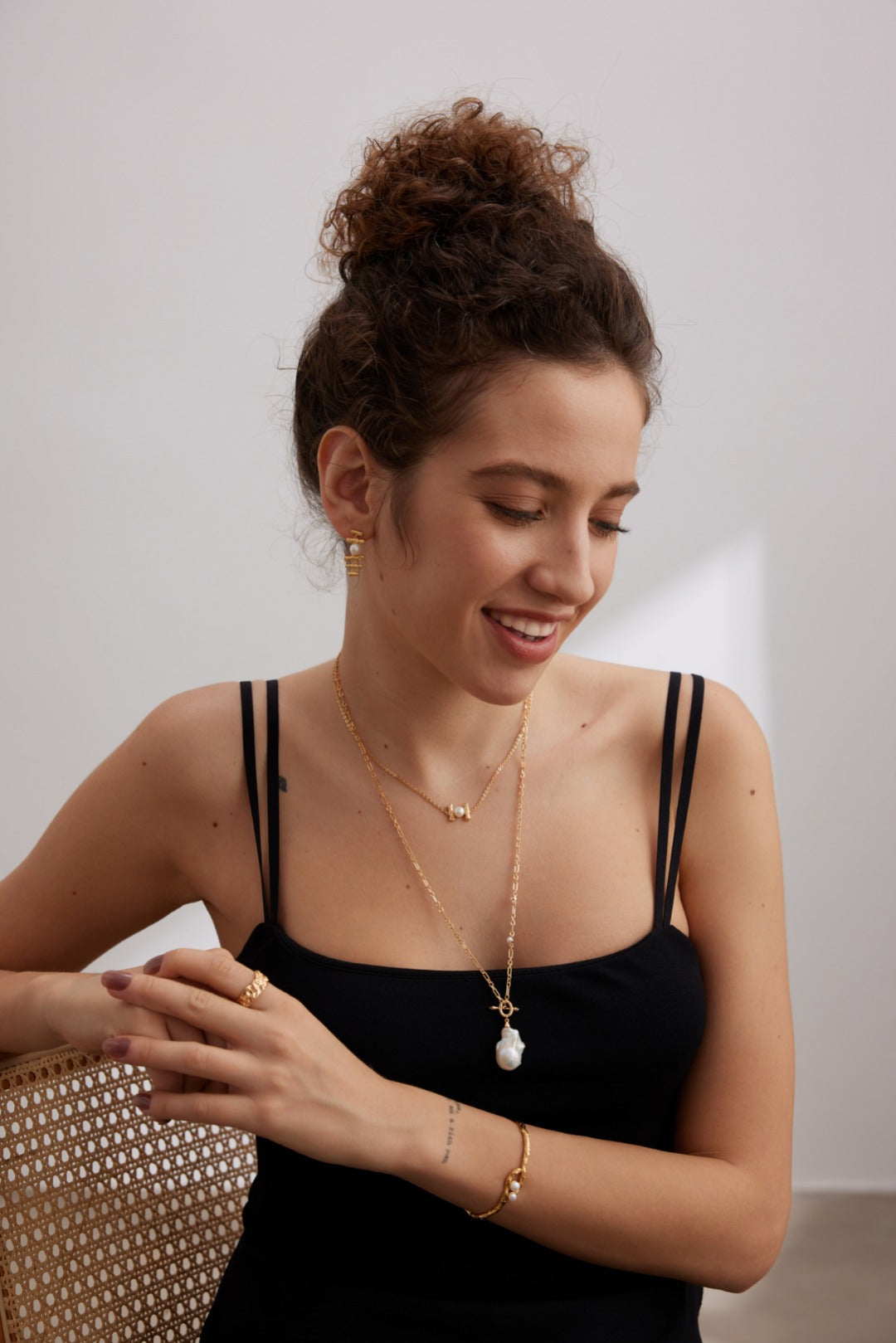 Baroque Long Necklace