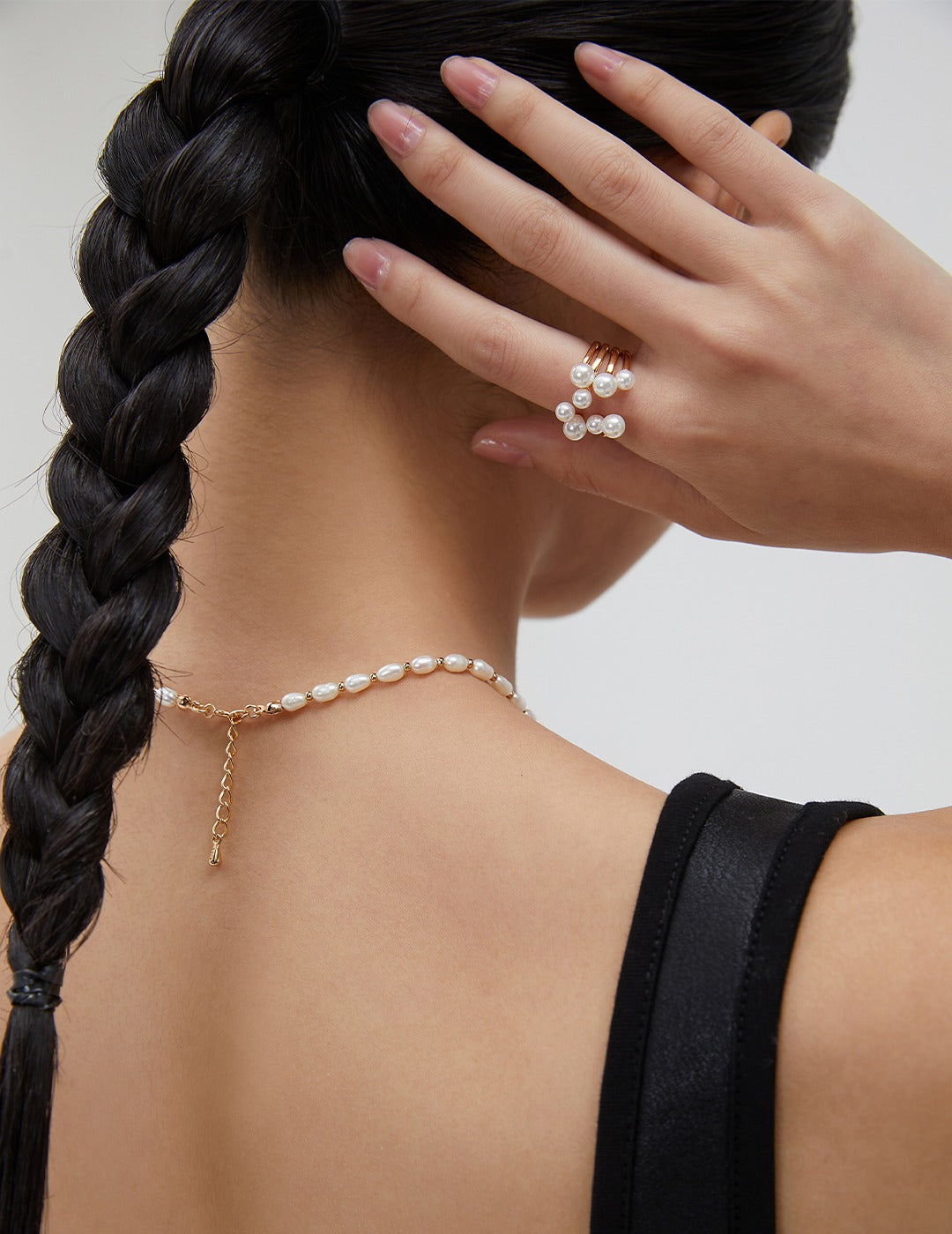 Silver Pearl Ring