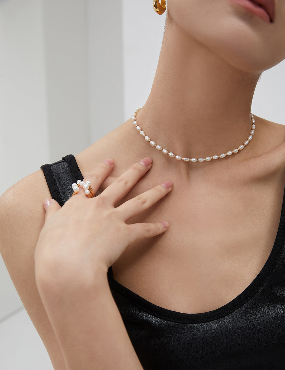 Silver Pearl Ring
