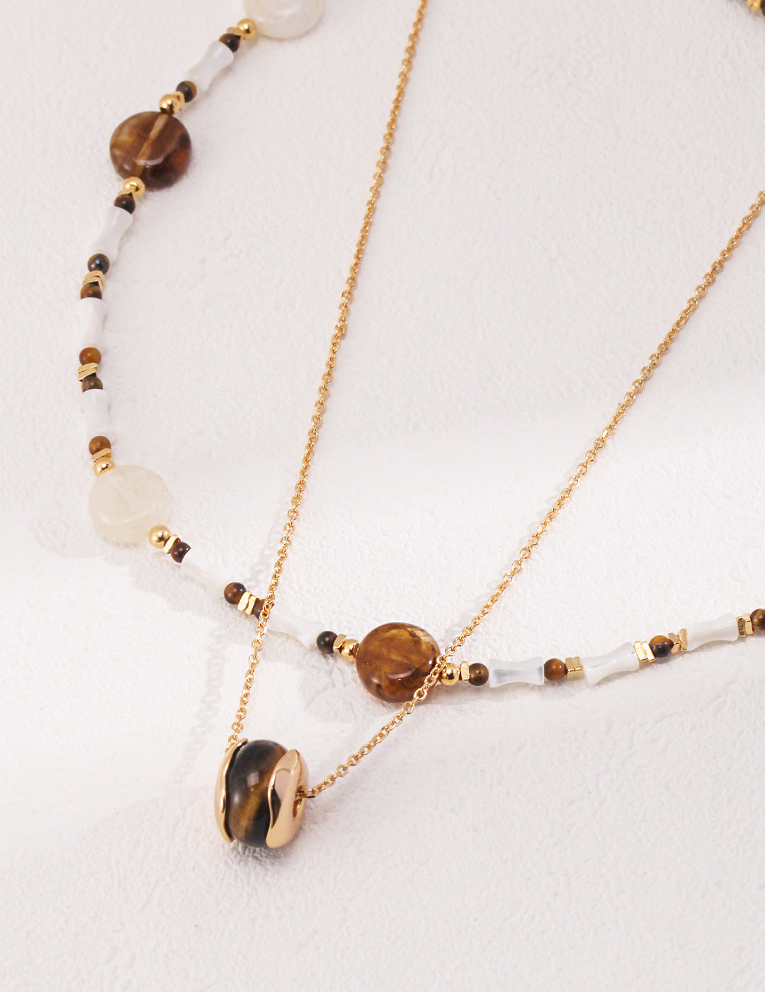 Tigers Eye Stone Necklace