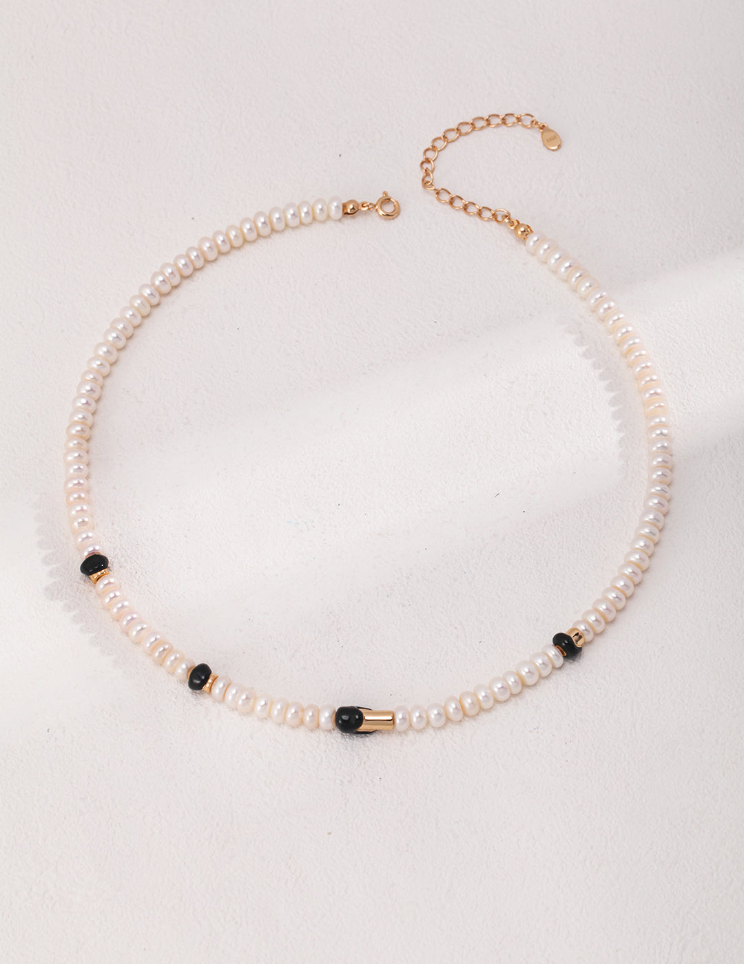 Glazed Pearl Necklace