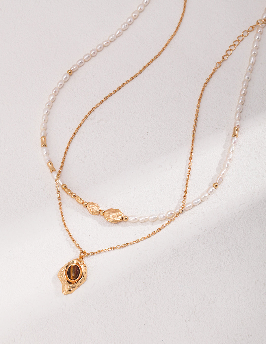 Silver Pearl Necklace