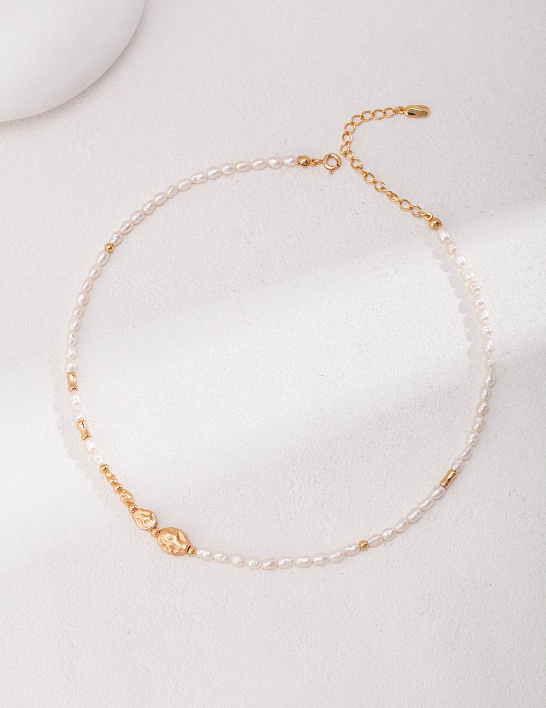 Silver Pearl Necklace