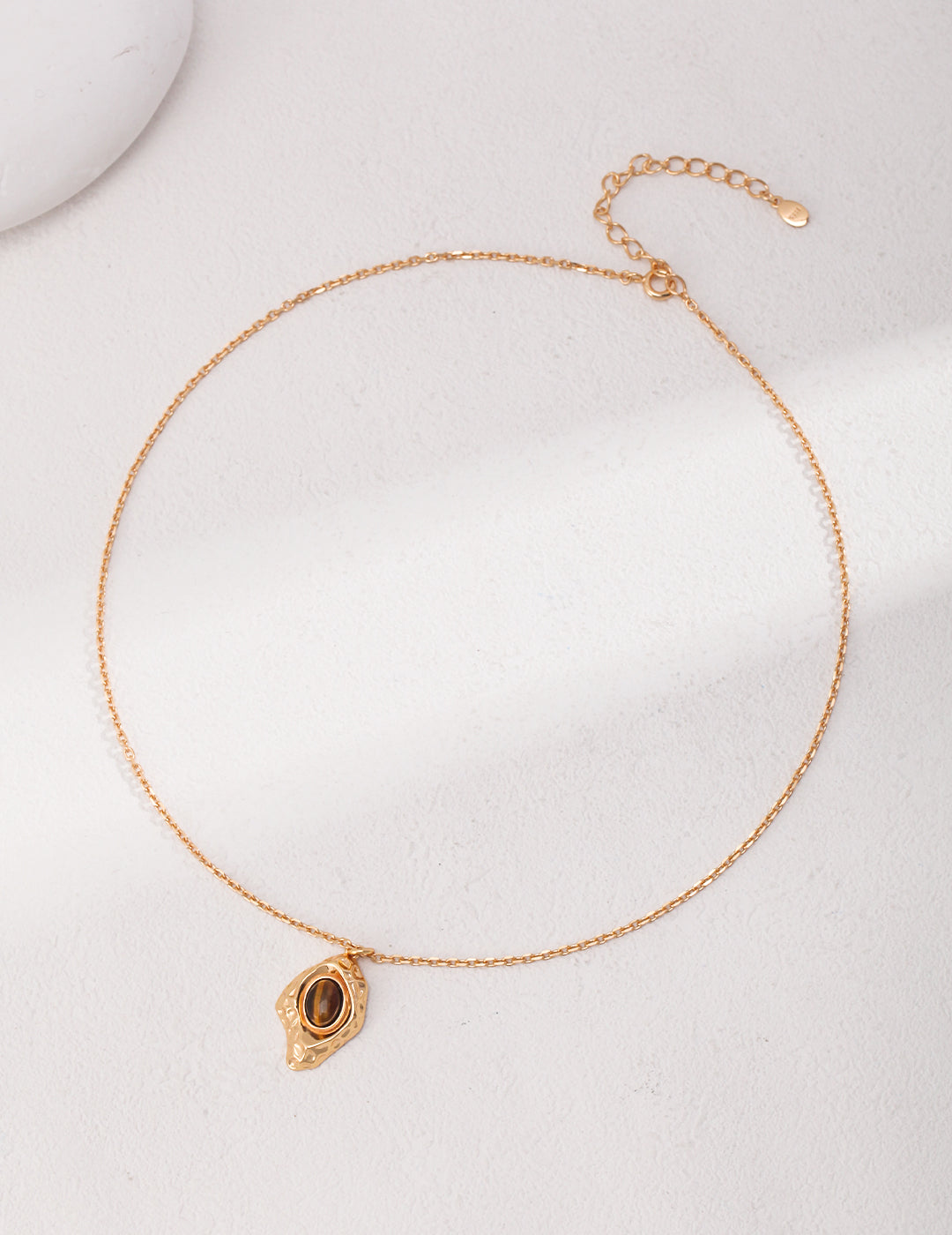 Silver Tigers Eye Stone Necklace/Earring