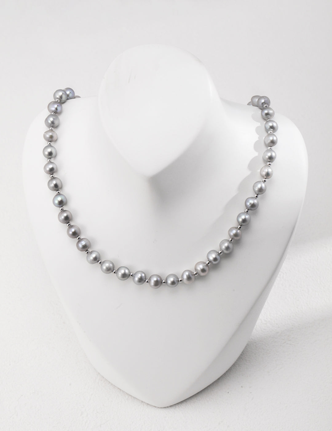 Grey Shell Pearl Necklace