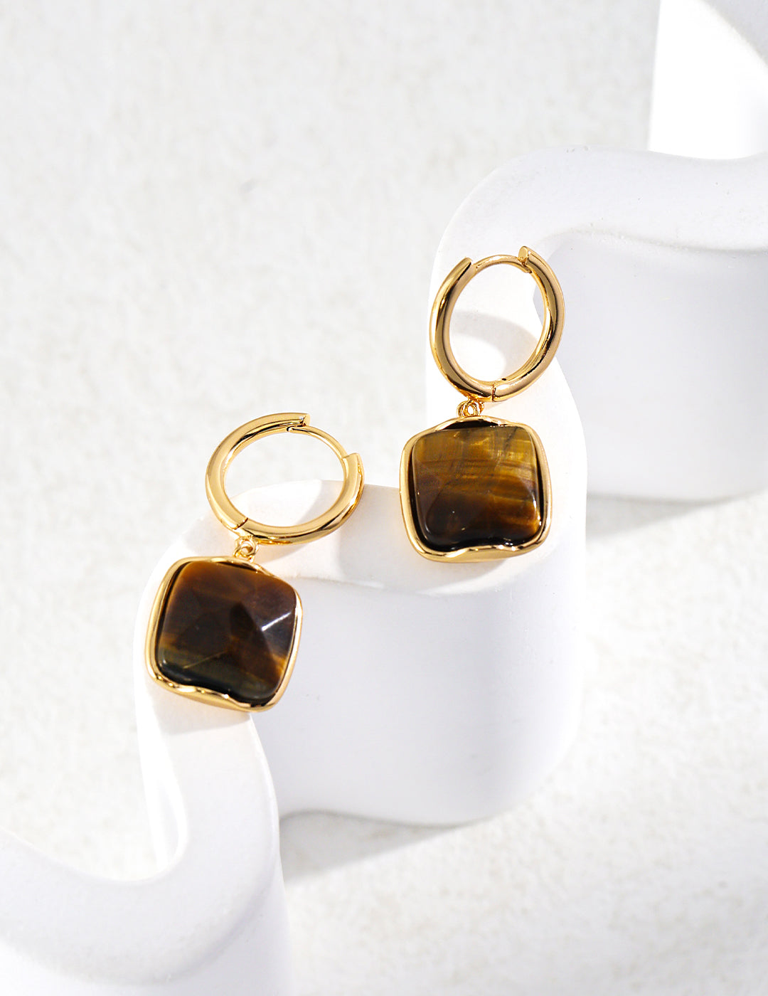Tiger Eye Earring