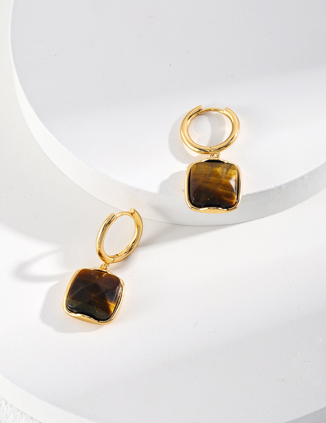 Tiger Eye Earring