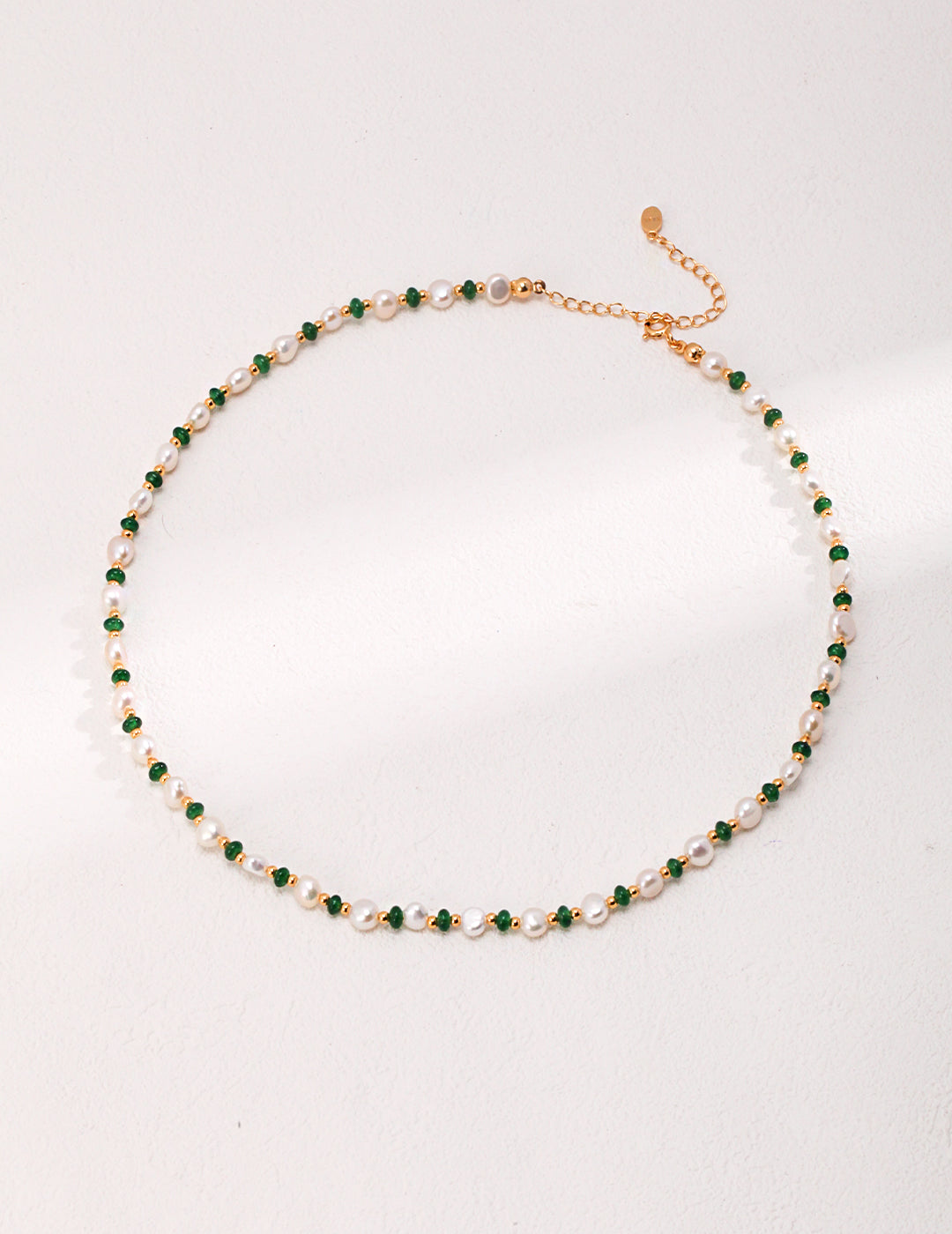 Emerald Pearl Necklace