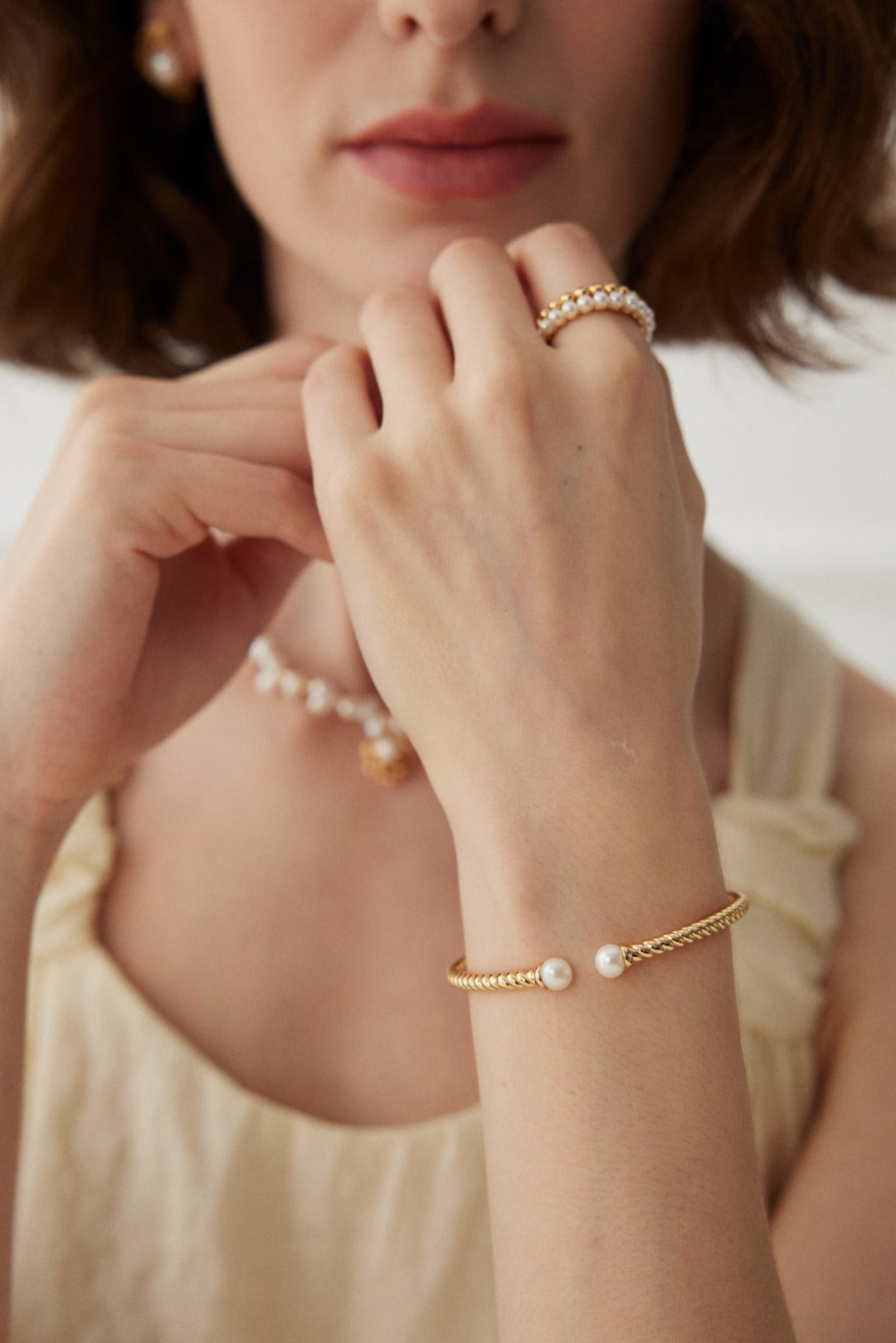 Silver Pearl Ring