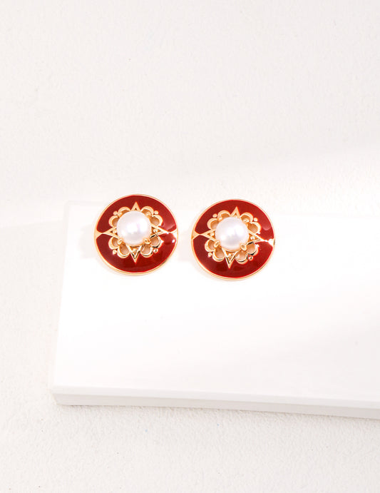 Glazing Pearl Earring