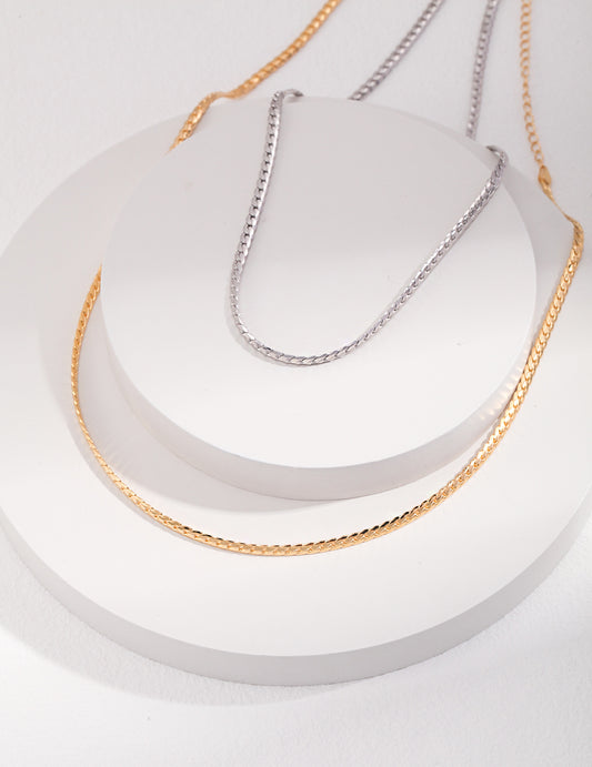 Classic Silver Necklace