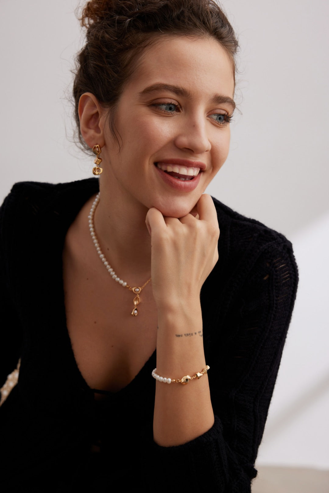 Silver Pearl Bracelet