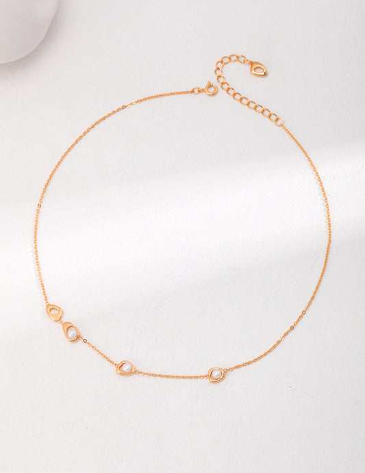 Simple Pearl Necklace
