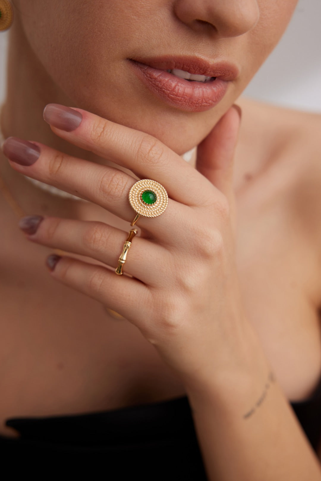 Bamboo Knot Ring
