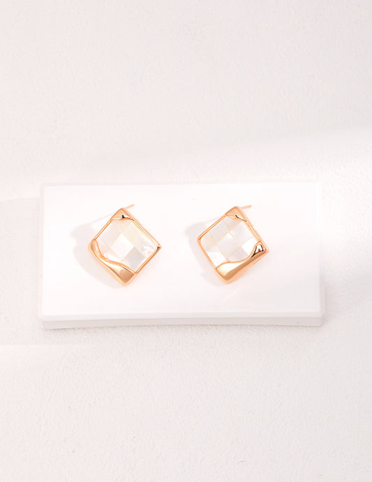 Silver Shell Earring
