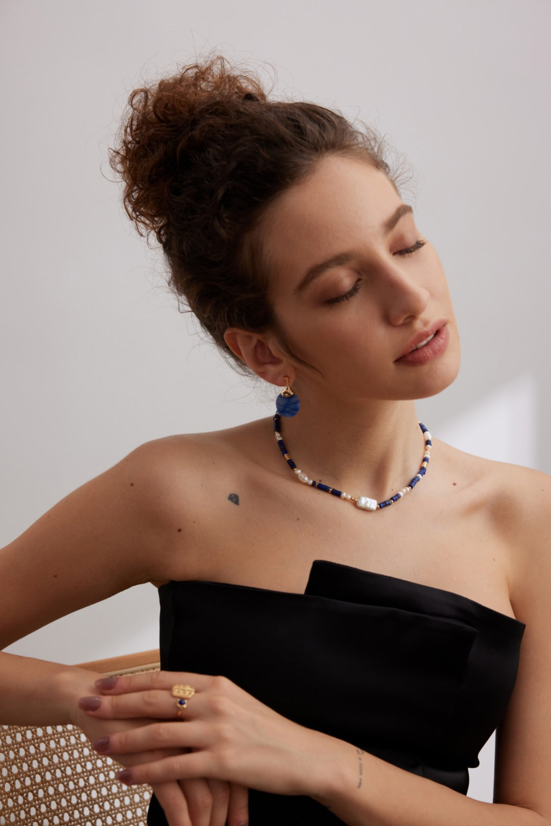 Blue Aventurine Earring