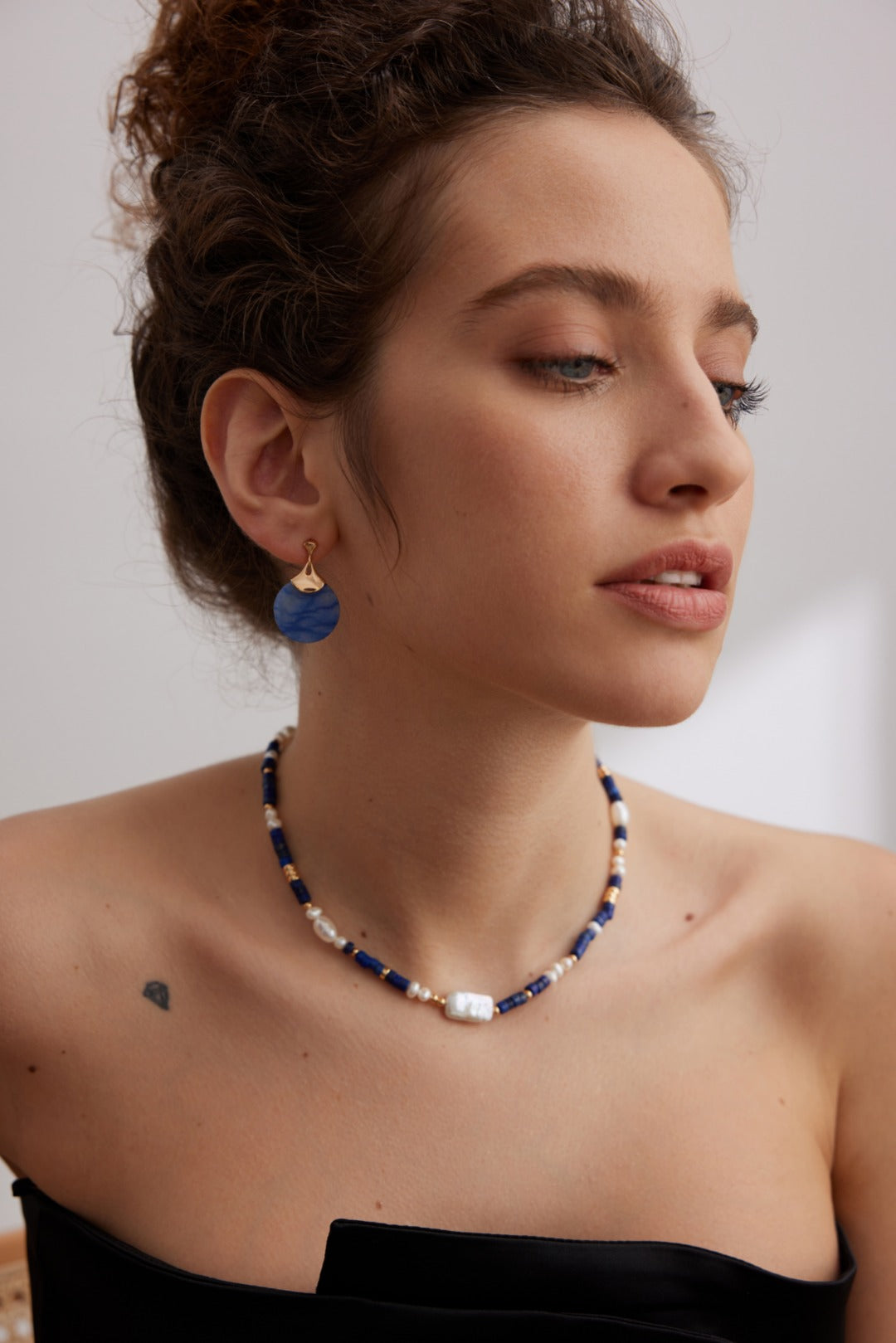Blue Aventurine Earring