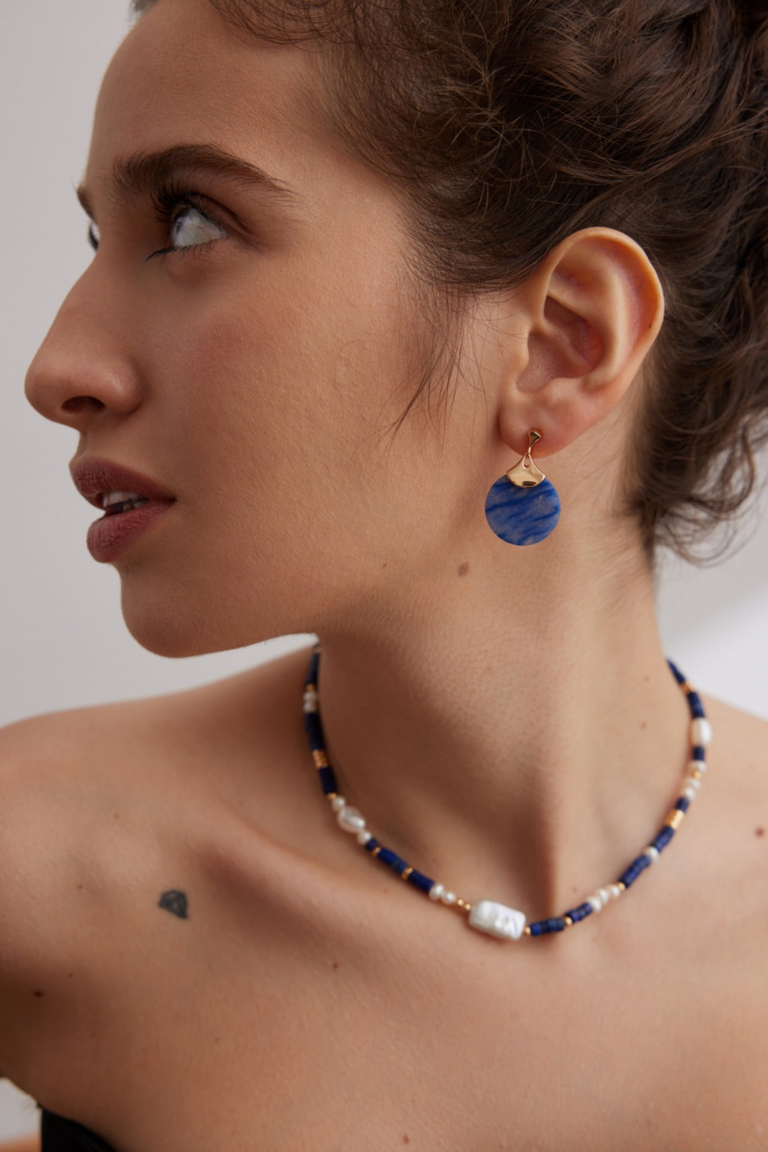 Blue Aventurine Earring