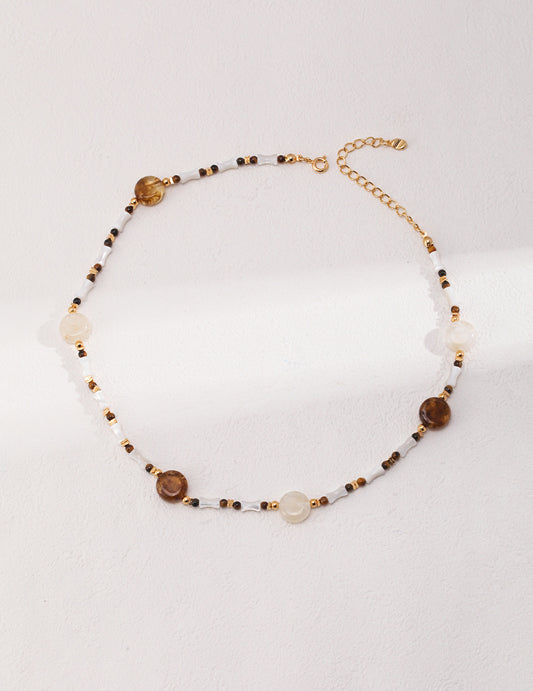 Tigers Eye Stone Necklace