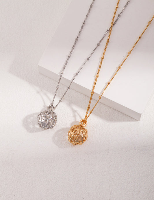 Lantern Necklace and Earring