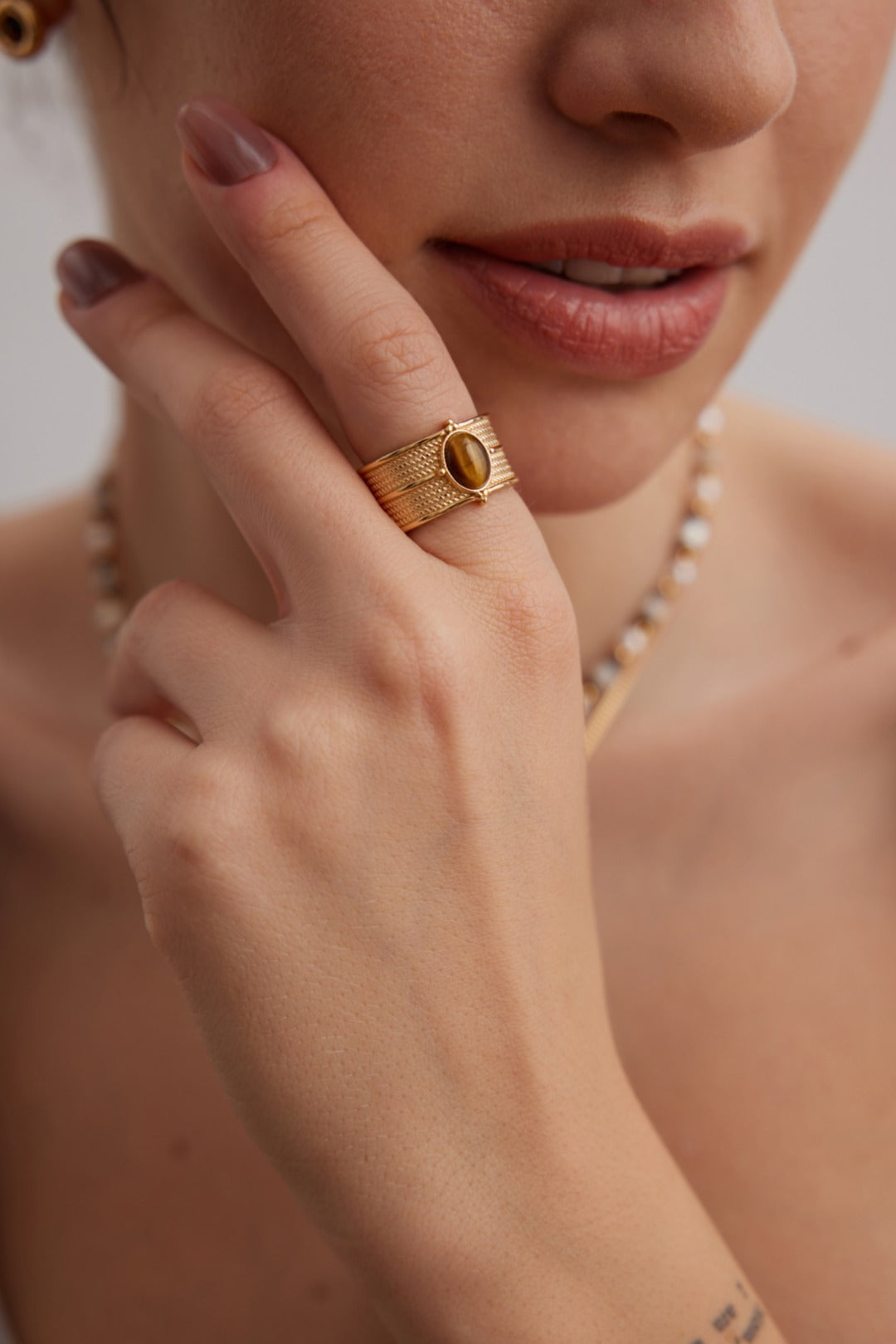 Tiger Eye Ring