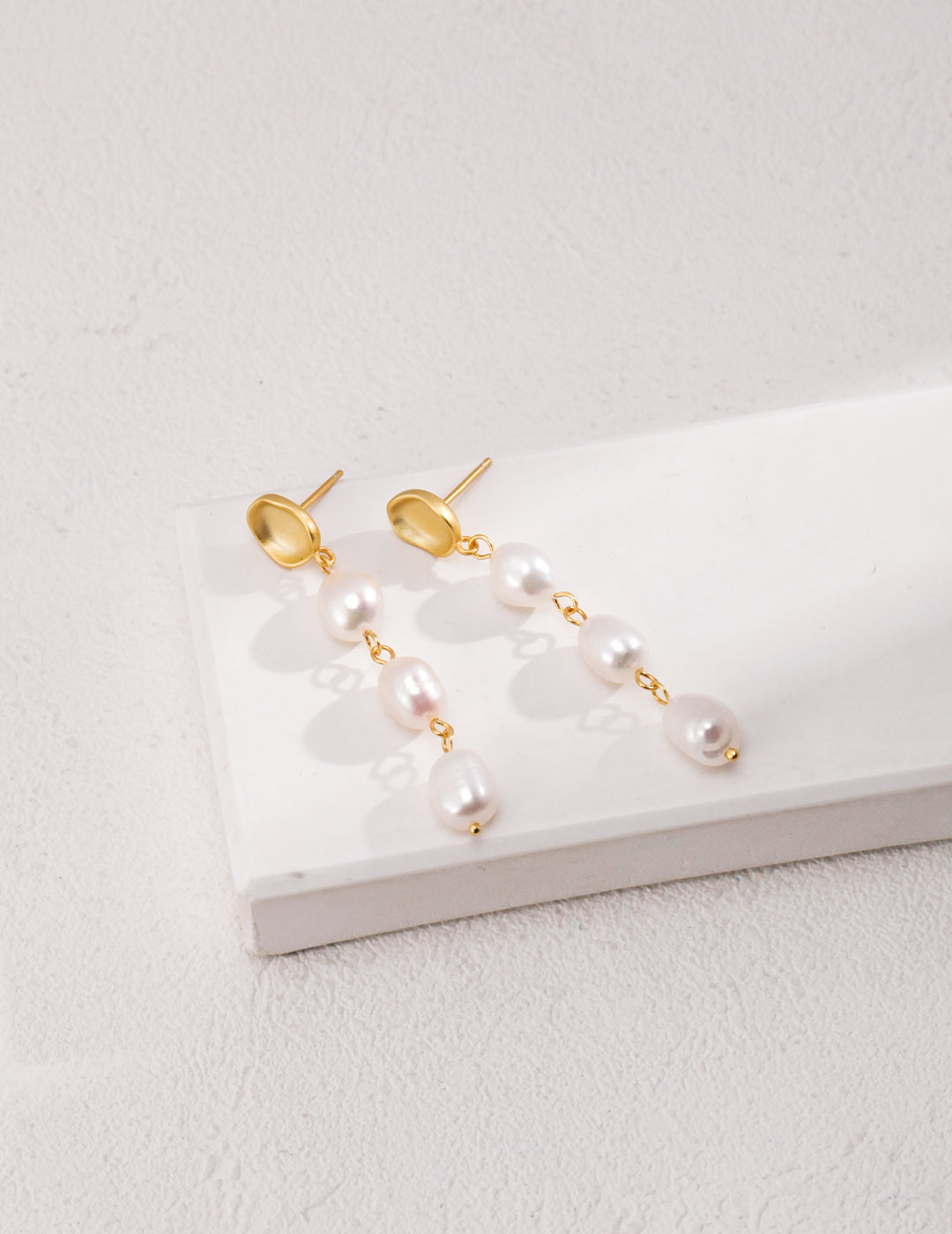 Baroque Drop Earring