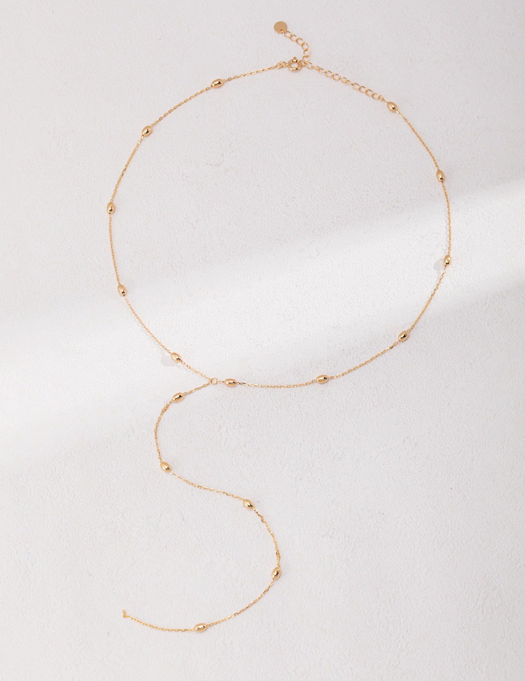 Silver Long Necklace