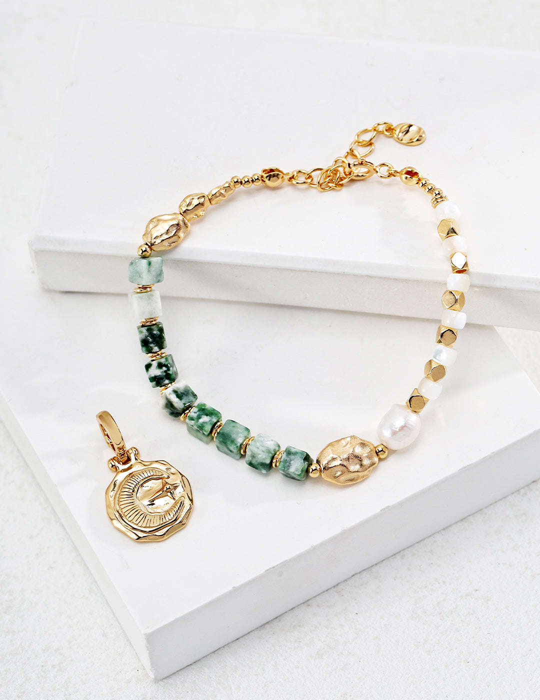 Moon and Start Pendant