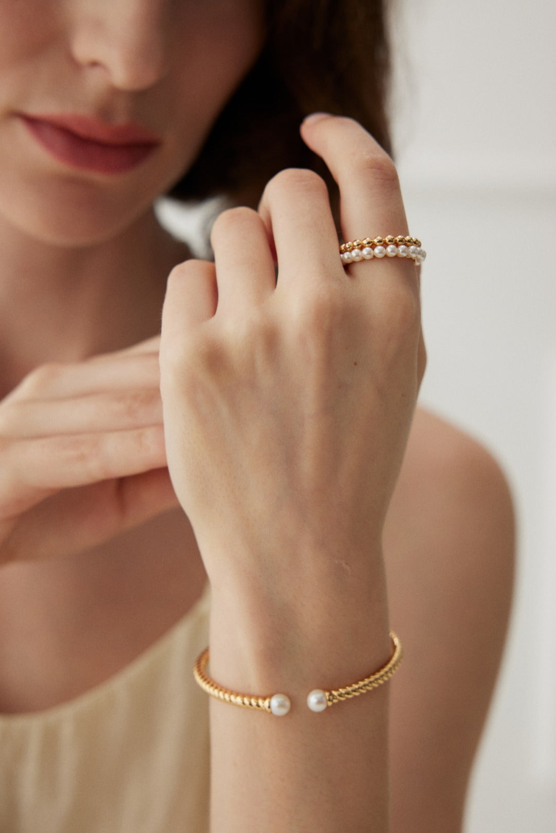 Silver Pearl Ring